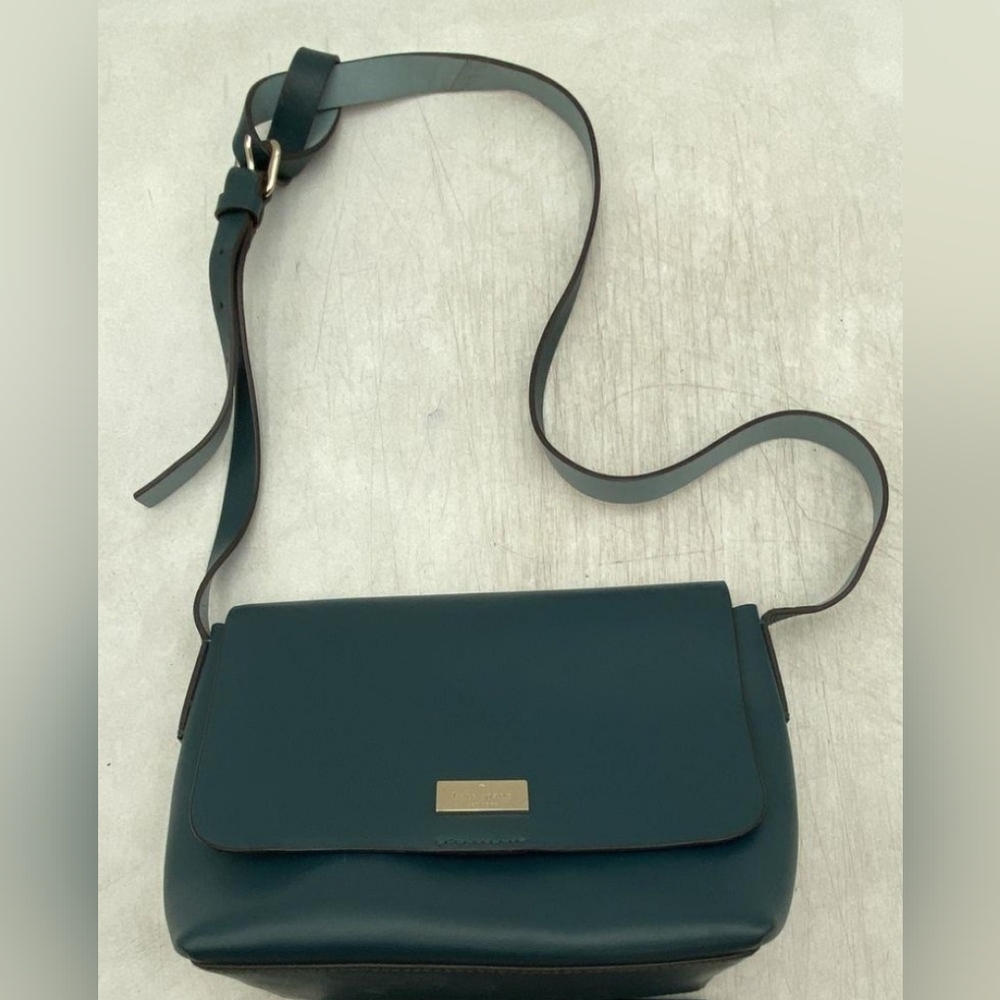 Kate Spade Cyan/Black Leather Purse